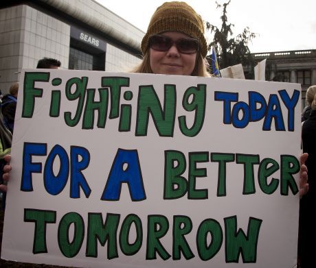 Fighting today for a better tomorrow