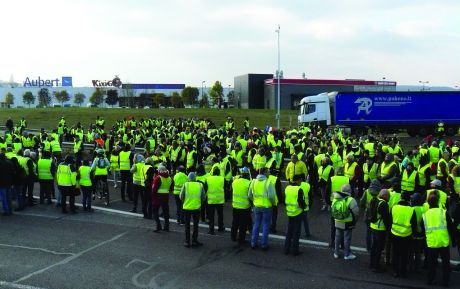 The yellow vest movement in France