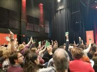 Delegates at Quebec solidaire National Council meeting vote overwhelmingly to fight the ban on religious symbols
