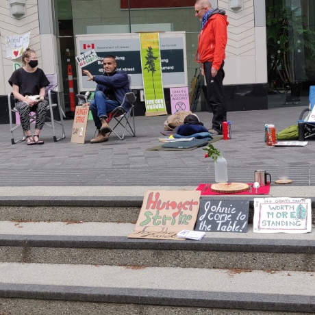 XR Vancouver hunger strike