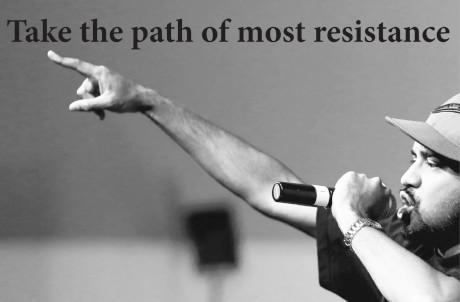 The path of most resistance