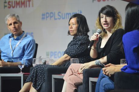 Sarah Jaffe at the People's Summit in Chicago